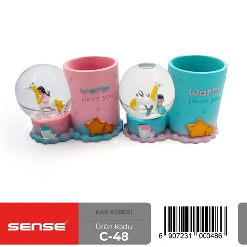 Sense Kalemlikli Kar Küresi C-48