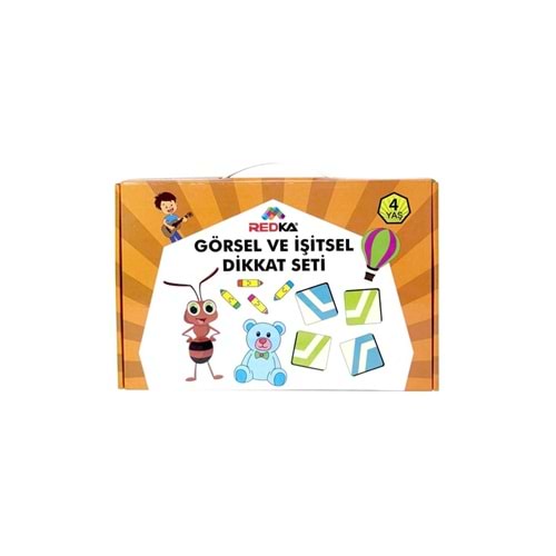 Redka Görsel Ve İşitsel Dikkat Seti 4 Yaş RD8672