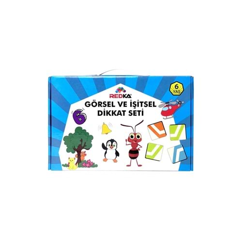Redka Görsel Ve İşitsel Dikkat Seti 6 Yaş RD8674