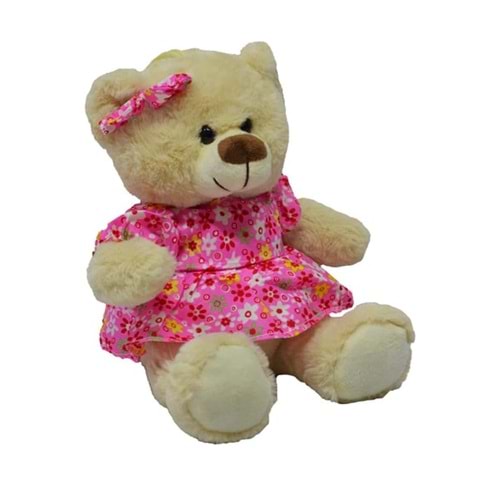 Halley 30 Cm Elbiseli Tokalı Ayı