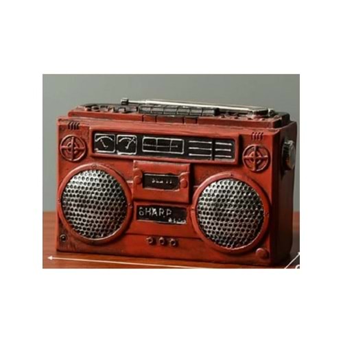 Misyon Radyo Dekoratif Hediyelik Kumbara