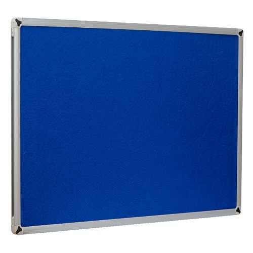 Akyazı Kumaş Kaplı Pano Metal 90x120 Mavi