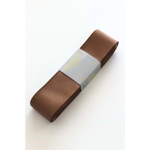Saten Kurdele 4Cm Kahve K81199