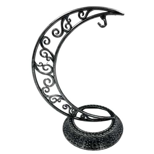 Dekoratif Masaüstü Hilal Gümüş 28cm