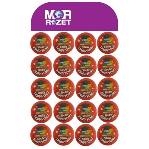 Mor Rozet Sınav Şampiyonu (1 Adet)