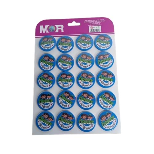Mor Rozet Örnek Öğrenci (1 Adet)