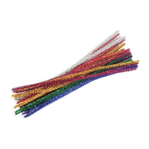 Tmn Colorbank Şönil Simli 30Cm 25 Li 6Mm Cs-002