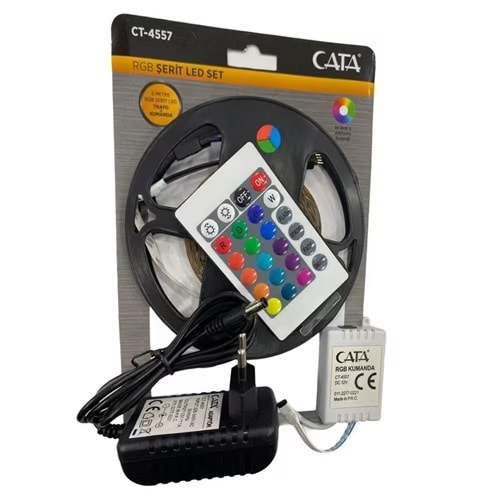 Rgb Şerit Led Seti 54 Çip Ct-4557