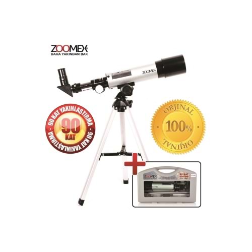 Zoomex Teleskop 90x Çantalı F36050TX
