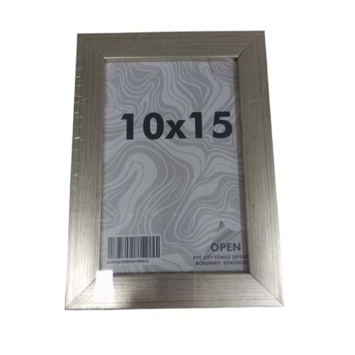 Fotoğraf Çerçevesi 10x15 Gümüş