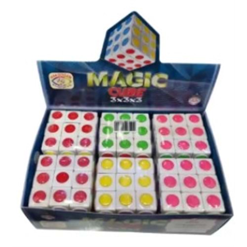 Magıc Cube Boncuklu Zeka Küpü 3X3X3 (1 Adet)