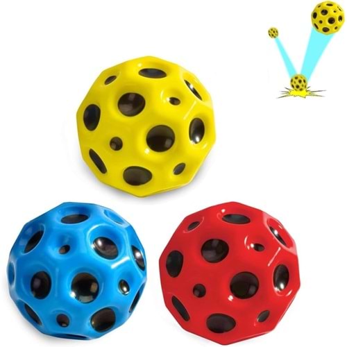 Double W Gökkuşağı Zıplayan Top PU-43 (1 Adet)