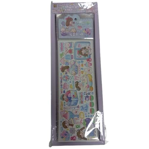 Kuzey Düz Sticker (1 Adet)