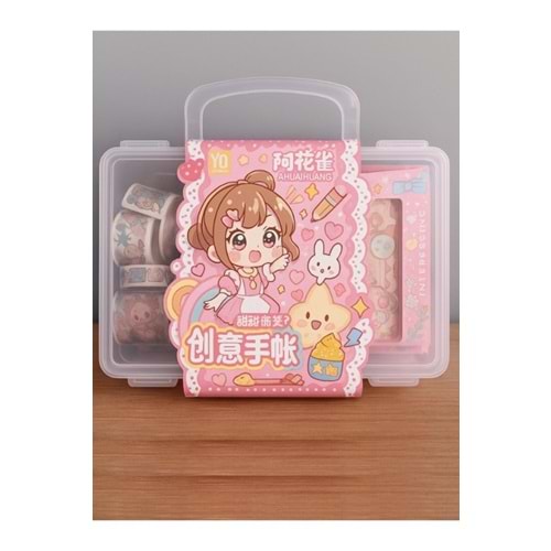 Kuzey Pvc Kutu Sticker Seti KZY-4449