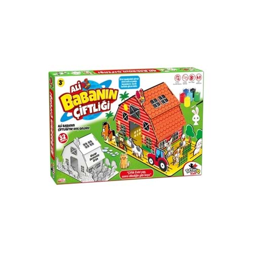 Totteriq Ahşap Boyama Ali Babanın Çiftliği 8202