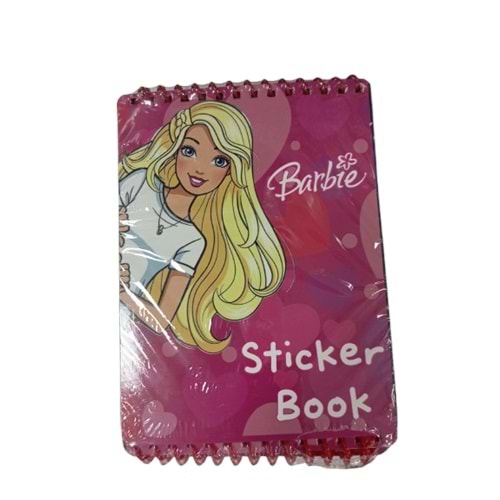İspinoz Desenli Sticker Defteri (1 Adet)