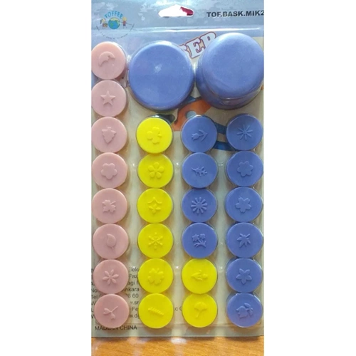 Kabartma Baskı Makinası Mıknatıslı 26 Parça