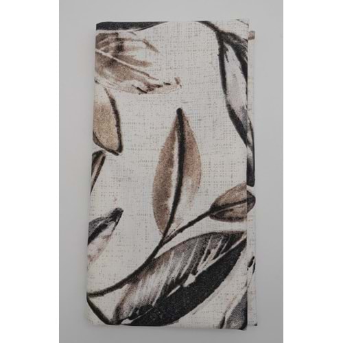 Çanta Aksesuar 90X50 Cm Duck Astarlık Kumaş Yaprak Desen No:12