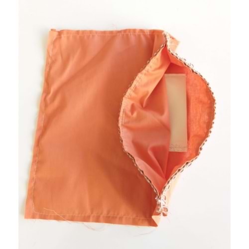 Çanta Aksesuar Fermuarsız 28X28 Cm Dikilmiş Astar Taba