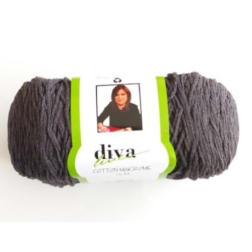 Çanta Aksesuar Diva Pamuk Makrome En Koyu Vizon Renk (İnce) No:32