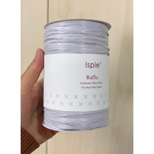 Çanta Aksesuar İspie Rafya 120A Açık Gri Renk