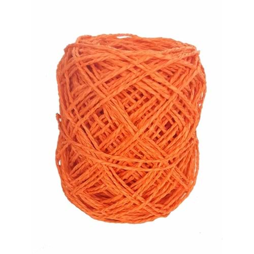Çanta Aksesuar Turuncu 50 Gr Sarılmış Kağıt İp