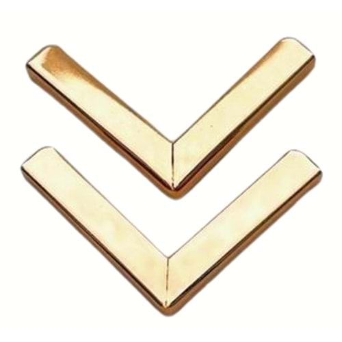 Çanta Aksesuar 2 Li Light Gold Renk Köşe Aparatı V Model