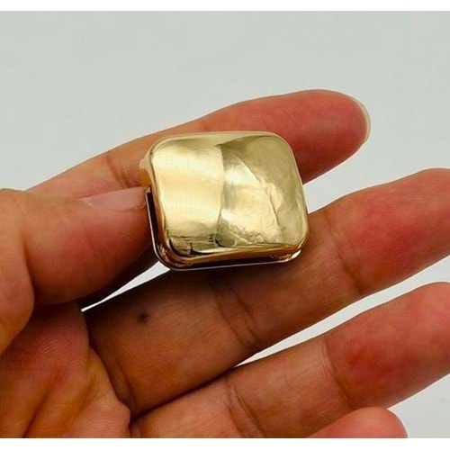 Çanta Aksesuar Light Gold Renk 2.5x2 Cm Mıknatıslı Kilit