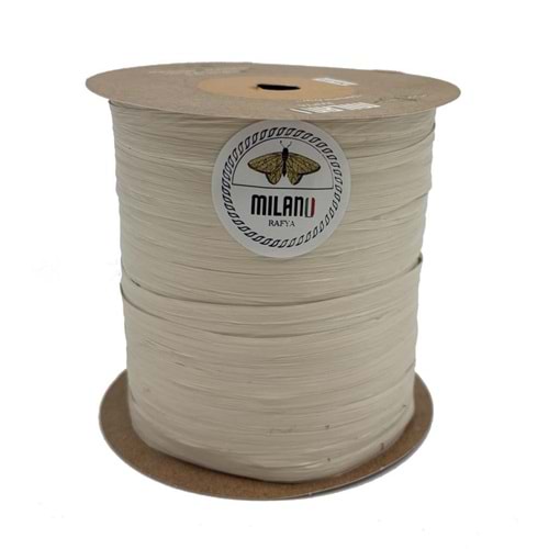 Çanta Aksesuar Milano Rafya Kemik Renk 100 gr (NO:23)