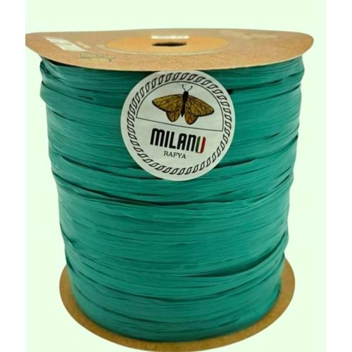 Çanta Aksesuar Milano Rafya Koyu Yeşil Renk 100 gr (no:39)