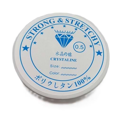 Çanta Aksesuar Şeffaf Misina 0.5 Mm 12 Metre