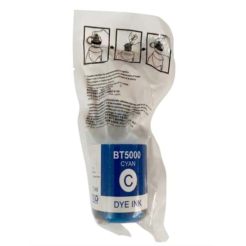 Brother Bt-5000C Mavi Muadil Mürekkep 45 ml