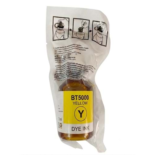 Brother Bt-5000Y Sarı Muadil Mürekkep 45 ml