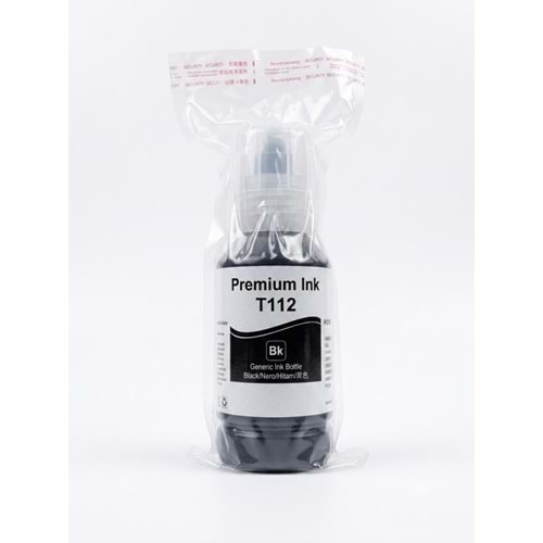 Epson T112BK Siyah Muadil Mürekkep 127 ml