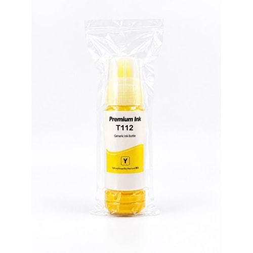 Epson T112Y Sarı Muadil Mürekkep 70 ml