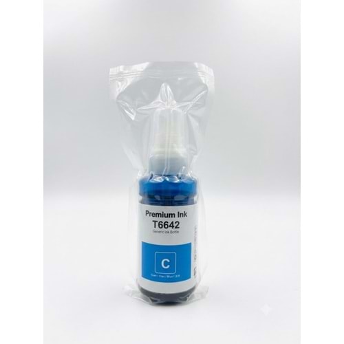 Epson T6642 / T6732 Mavi Muadil Mürekkep 70 ml
