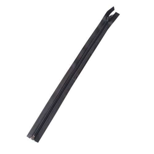 Çanta Aksesuar Koyu Gri Renk 40 Cm Plastik Diş Fermuar Fd18