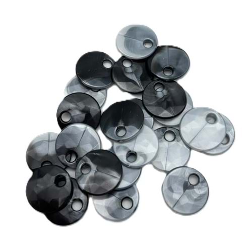 Çanta Aksesuar Gri Ebruli Renk 2 Cm Pul 100 Gr (Sedef Görünümlü Plastik)