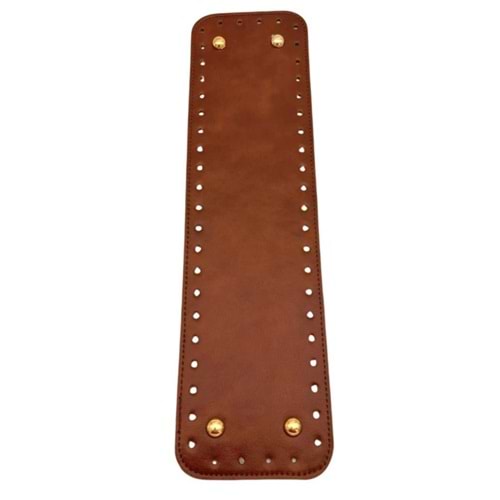 Çanta Aksesuar Suni Deri 37x10 cm Dikdörtgen Çanta Taban Taba Renk Light Gold Aparatlı
