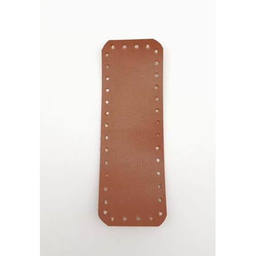Çanta Aksesuar Suni Deri Taba Renk 12X4 cm Dikdörtgen Çanta Tabanı