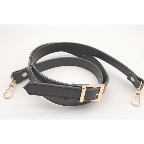 Çanta Aksesuar 120X2 Cm Suni Deri Light Gold Tokalı Haki Renk Çanta Sapı