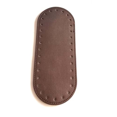 Çanta Aksesuar Suni Deri Bakır 20x8 cm Oval Çanta Tabanı