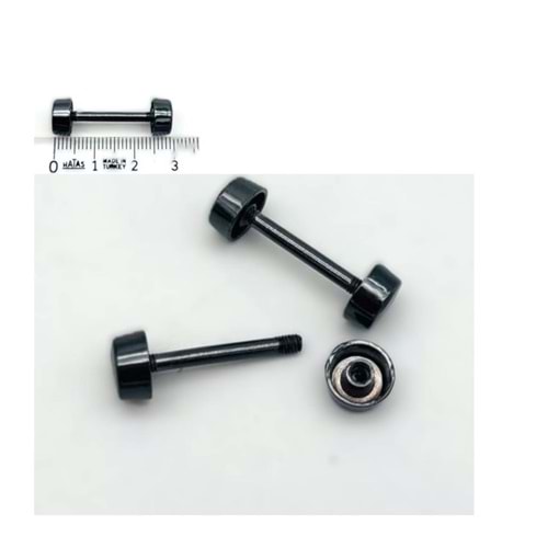 Çanta Aksesuar 3 Cm Vidalı Böce Füme Renk (Halter)
