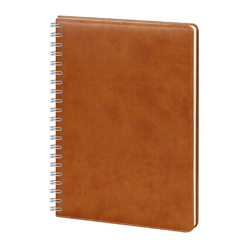 GİMAT TABA TARİHLİ SPİRALLİ GÜNLÜK AJANDA (20X28 CM)
