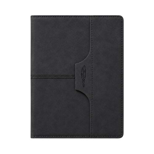 ATAKULE SİYAH TARİHSİZ DEFTER (15X21 CM)