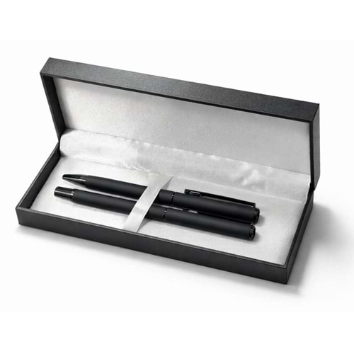 SUNGURLU SİYAH İKİLİ KALEM SETİ