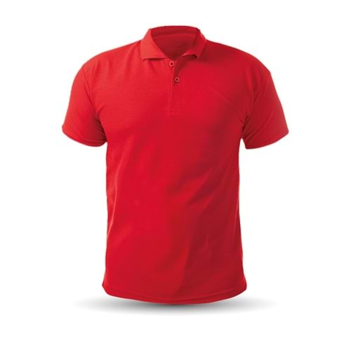 AÇELYA KIRMIZI S POLO YAKA TİŞÖRT