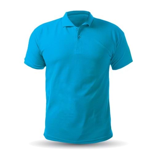 AÇELYA TURKUAZ XL POLO YAKA TİŞÖRT