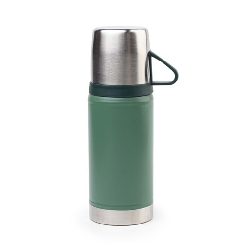 KARTEPE YEŞİL 500 ML BARDAKLI TERMOS