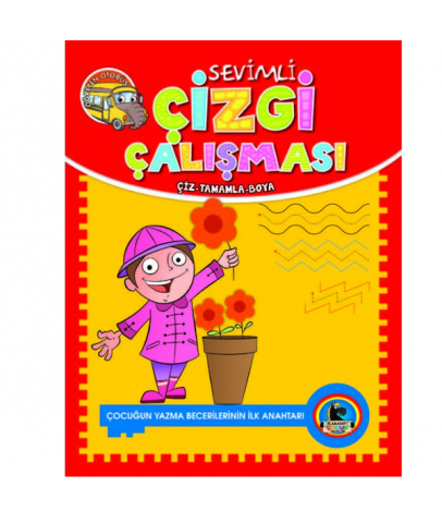 4E Kitap Sevimli Çizgi Çalışması Karatay Yayınevi